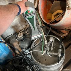 Heineken Tap, Cooler and Gas.