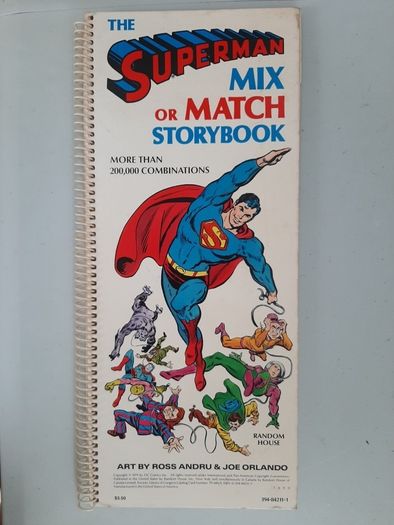 Superman Mix or Match Storybook