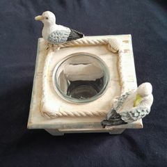 Nautical - Maritime - Seagull Candle Holder