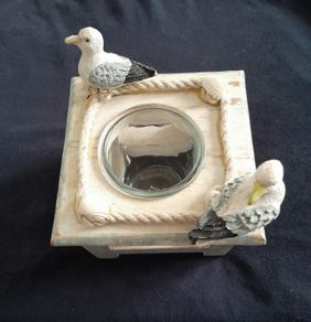 Nautical - Maritime - Seagull Candle Holder