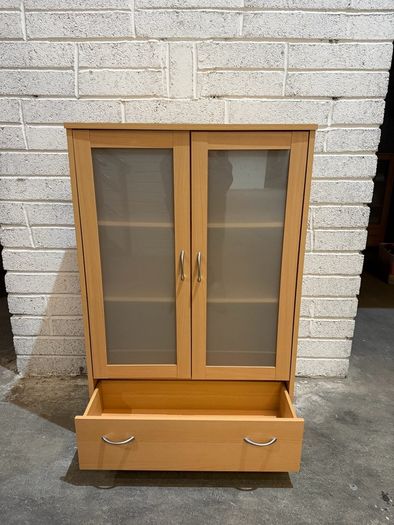 Press with drawers
