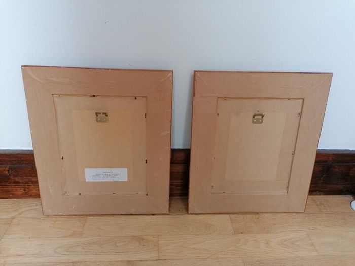 Printed Art in Wooden Frames