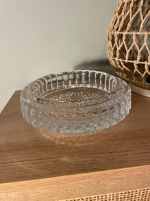 Genuine Waterford Crystal Ashtray (Heavy Cut Glass, Perfect Condition)