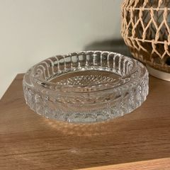Genuine Waterford Crystal Ashtray (Heavy Cut Glass, Perfect Condition)