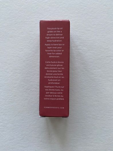 Summer Fridays dream lip oil in blush dreams 4.5 ml