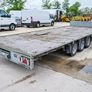 20ft x 8ft tri axle flat bed trailer Image 3