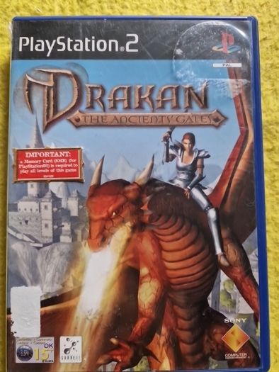 Drakan The Ancient Gates PlayStation2 Ps2 Games Original