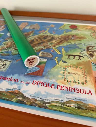 Dingle a peninsula map