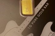1 gram gold bar