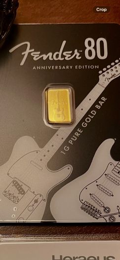 1 gram gold bar