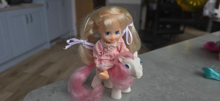Molly and Baby Sundance Doll BBE HTF MLP G1 My Little Pony