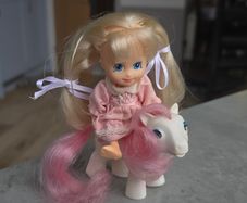 Molly and Baby Sundance Doll BBE HTF MLP G1 My Little Pony