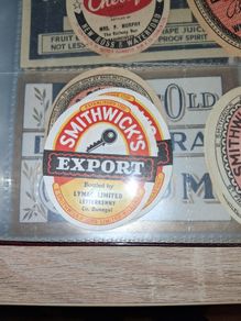 Old Irish Whiskey and other Labels.