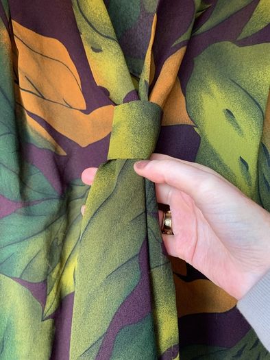 Semi sheer vintage blouse