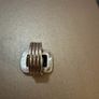 925 Sterling Silver Banded Agate Statement Ring Image 3