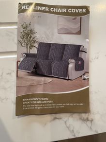 Recliner chair cover