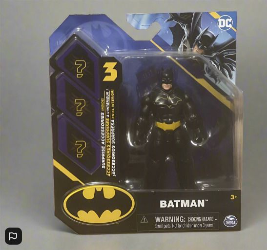 DC Batman Figure 10cm With 3 Surprise Accessories