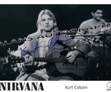 Kurt Cobain Autograph