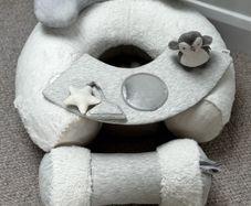 Wish Upon a Cloud Playmat Bundle with Tummy Time Roll, Sit & Play