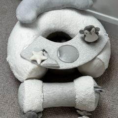Wish Upon a Cloud Playmat Bundle with Tummy Time Roll, Sit & Play
