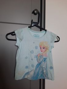 2 girls T-shirt Elsa Frozen size 4-5 years
