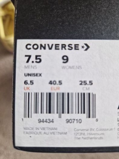 Converse trainers