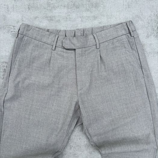 Grey eleventy wool trousers
