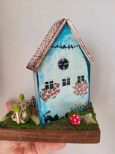 handmade houses!
