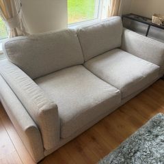 Light Grey 2 Seater Sofa - Excellent condition