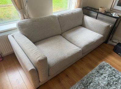 Light Grey 2 Seater Sofa - Excellent condition