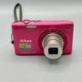 Nikon Coolpix S3300 16.0MP Compact Digital Camera Pink Tested Full Kit Image 2