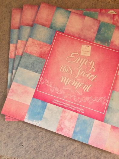 craft paper and fabric