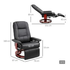 HOMCOM Recliner chair