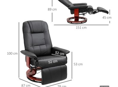HOMCOM Recliner chair