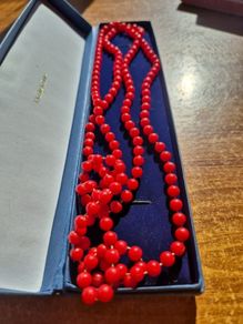 Red Beads Necklace