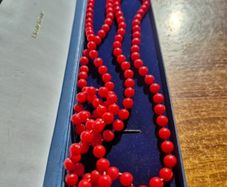 Red Beads Necklace
