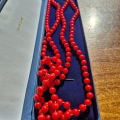 Red Beads Necklace