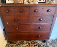 large solid wood chest of drawers