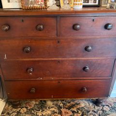 large solid wood chest of drawers