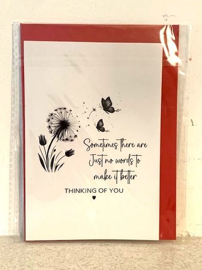 Condolences Card