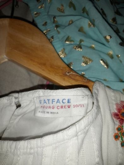 girls top and trousers set from fatface