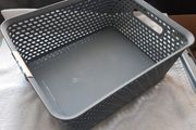 Curver Your Style Medium Retangular Basket 11 Litre - Grey