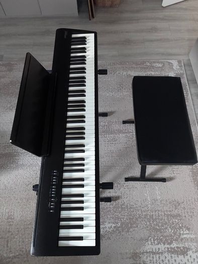 Roland FP-30X Digital Piano with stand, bench and accessories