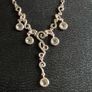 silver necklace Image 3