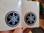yamaha emblem decals