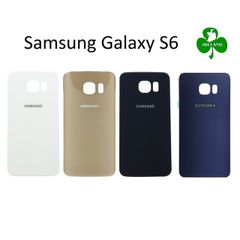 For Samsung Galaxy S6 G920 Back Battery Cover Glass Replacement Blue / White / Black / Gold