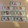 USA Disney Dollars Banknotes x 7 Image 3