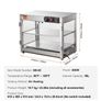 800W Food Warmer Display Cabinet  new Image 7