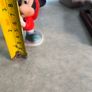 3 spreat items- Vintage Disney Mickey Mouse Figurine Fire Chief Fireman Hydrant Hose 3.5 inchs Korea 12.00 euro. 2 -  Denby Metz Storage Jar + Lid 38.00 euro. 3 - Candy, sugar, or trinkets yellow, ribbed glass storag and lid 32.00 euro. Image 4