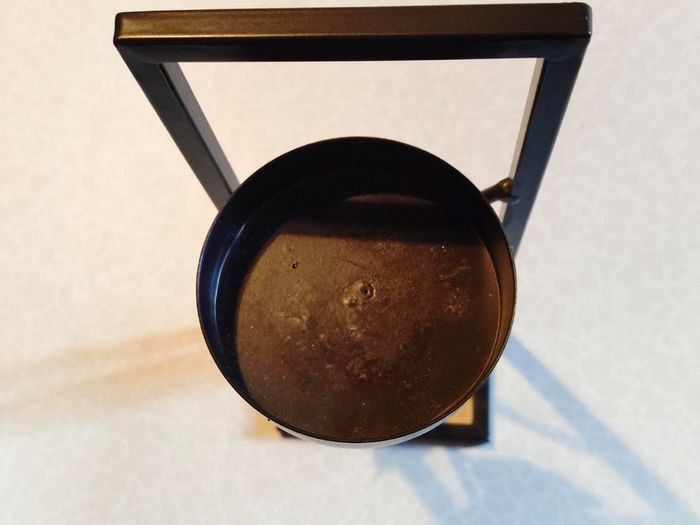 Black Metal, Candle Holder (used).